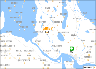 map of Gimey