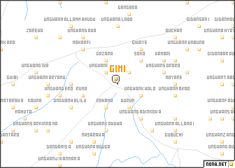map of Gimi