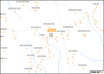 map of Gimo