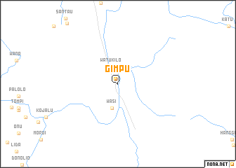 map of Gimpu