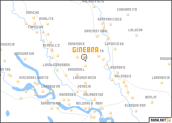 map of Ginebra