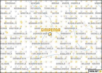 map of Ginipenda