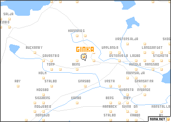 map of Ginka