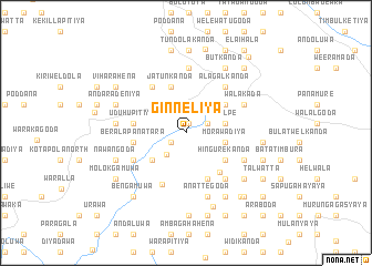 map of Ginneliya