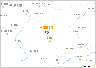 map of Ginta