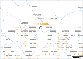 map of Giôc Giùng