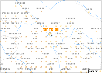 map of Giổc Piẩu