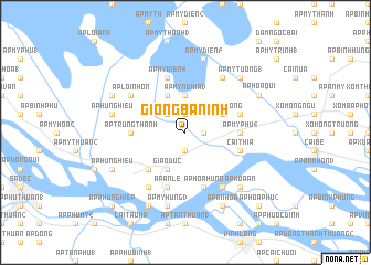 map of Giồng Bà Ninh