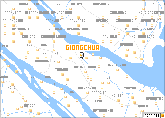 map of Giồng Chùa