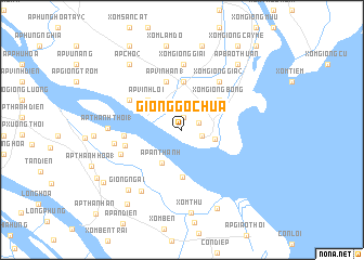 map of Giồng Gò Chùa