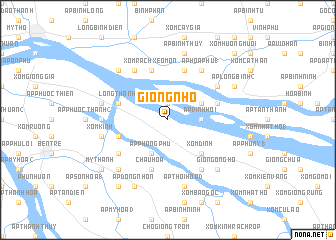 map of Giồng Nhỏ