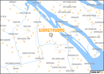 map of Giồng Trương