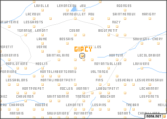 map of Gipcy