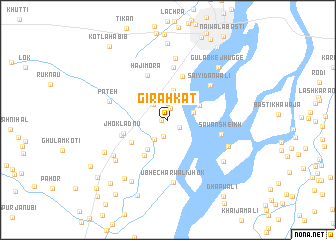 map of Girah Kat