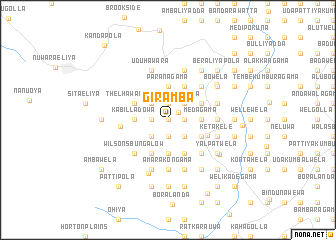 map of Giramba