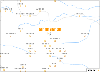 map of Giram Berom