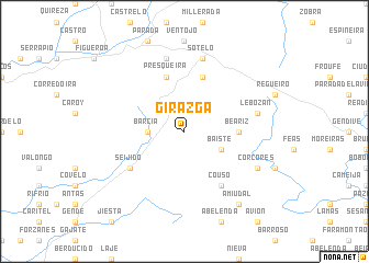 map of Girazga