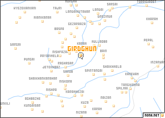 map of Girdghun