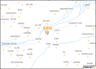 map of Girik