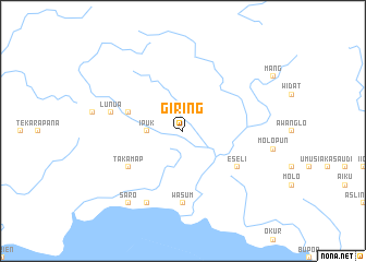map of Giring