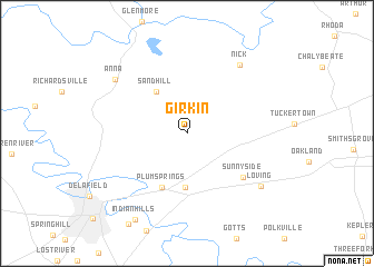 map of Girkin