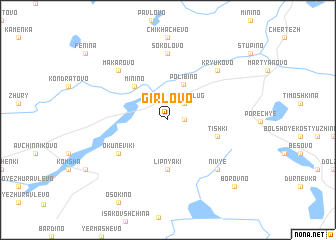 map of Girlovo