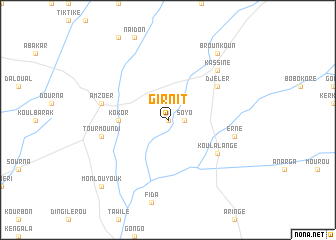 map of Girnit