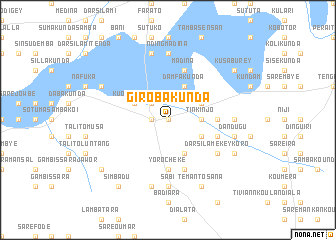 map of Giroba Kunda