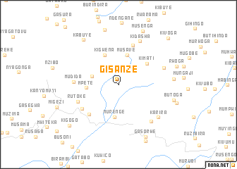 map of Gisanze