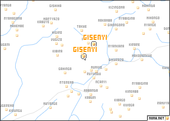 map of Gisenyi