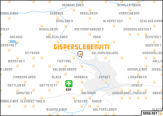 map of Gispersleben-Viti