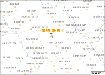 map of Gissigheim