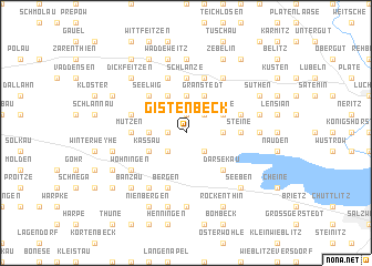 map of Gistenbeck