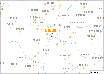 map of Gisuma