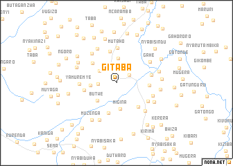 map of Gitaba