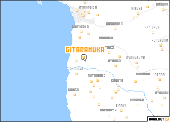 map of Gitaramuka