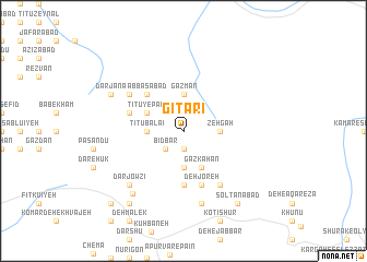 map of Gītarī