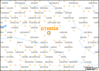 map of Githanga