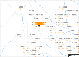 map of Githerioni