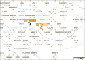 map of Githima