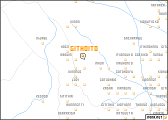 map of Githoito