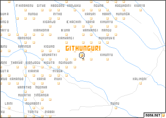 map of Githunguri