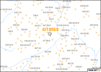 map of Gitongo