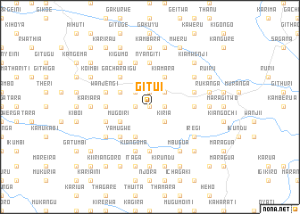 map of Gitui