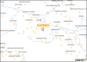 map of Gīvahkī