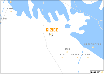 map of Gizige