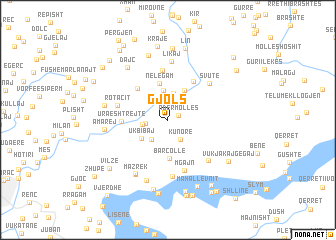 map of Gjols