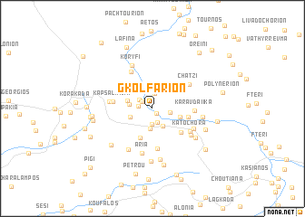 map of Gkolfárion