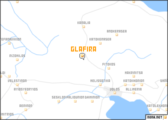 map of Glafirá