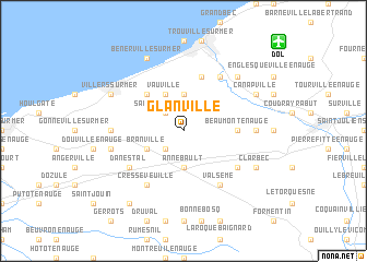 map of Glanville